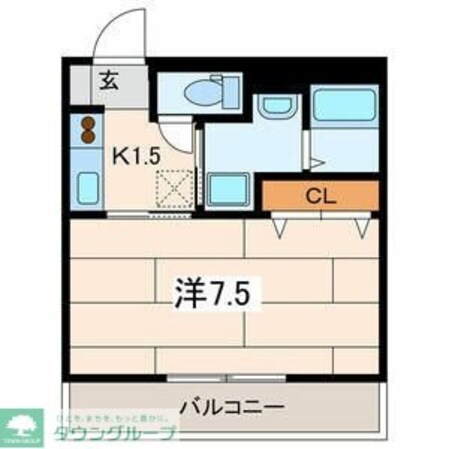 マ・メゾン大倉山の物件間取画像